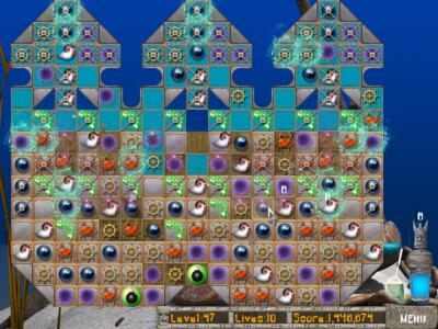 Zaslonska slika igre Big Kahuna Reef 2 - Chain Reaction