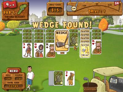 Zaslonska slika igre Fairway Solitaire