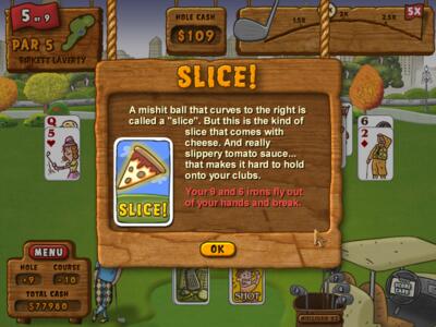 Zaslonska slika igre Fairway Solitaire