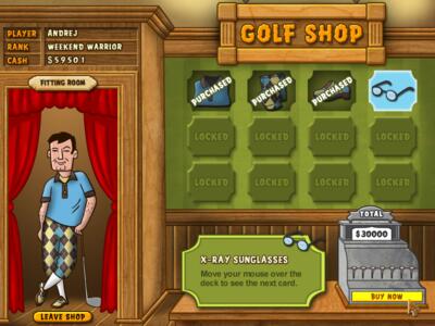 Zaslonska slika igre Fairway Solitaire