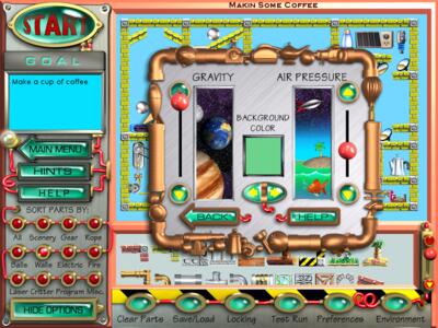 Zaslonska slika igre Return of the Incredible Machine: Contraptions