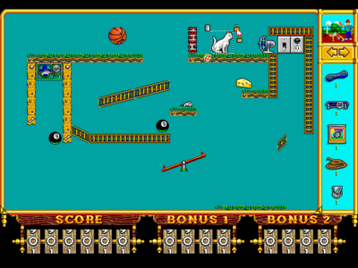 Zaslonska slika igre The Even More Incredible Machine