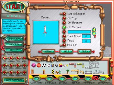 Zaslonska slika igre The Incredible Machine: Even More Contraptions
