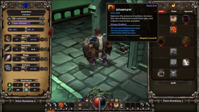 Zaslonska slika igre Torchlight