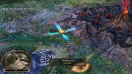 The Lord of the Rings: The Battle for Middle-earth: interaktivni zemljevid