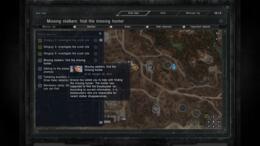 S.T.A.L.K.E.R.: Call of Pripyat: zemljevid v PDA-ju